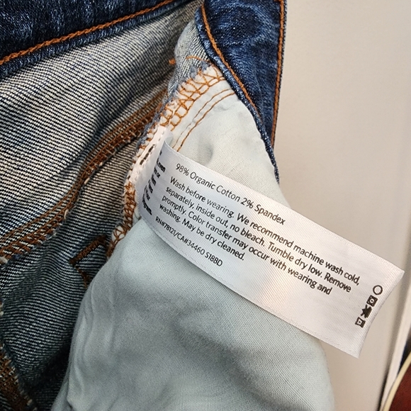 Eileen Fisher Organic Cotton Stretch Boyfriend Jeans - Picture 5 of 5